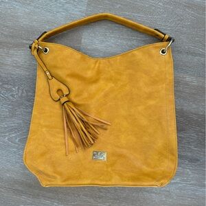 Gussaci Tan Hobo Purse